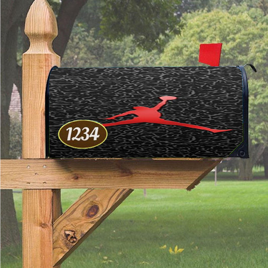 Wonder Woman Gold Logo Magnetic Mailbox Cover 18" x 21" Outdoor Decor