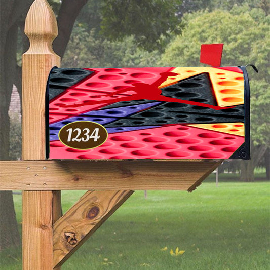 Wonder Woman Gold Logo Magnetic Mailbox Cover 18" x 21" Outdoor Decor
