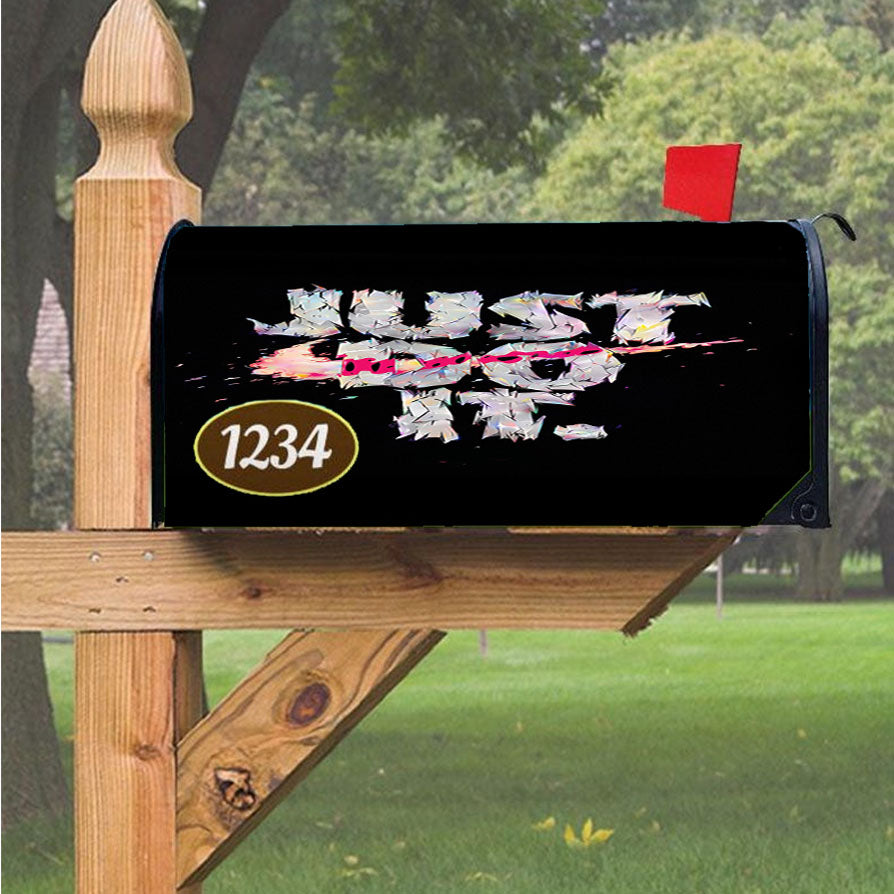 Wonder Woman Gold Logo Magnetic Mailbox Cover 18" x 21" Outdoor Decor