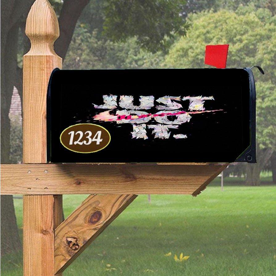 Wonder Woman Gold Logo Magnetic Mailbox Cover 18" x 21" Outdoor Decor