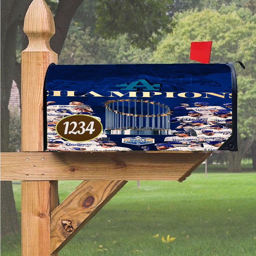 Wonder Woman Gold Logo Magnetic Mailbox Cover 18" x 21" Outdoor Decor