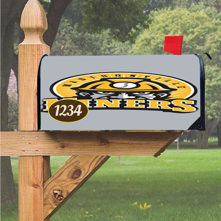 Wonder Woman Gold Logo Magnetic Mailbox Cover 18" x 21" Outdoor Decor