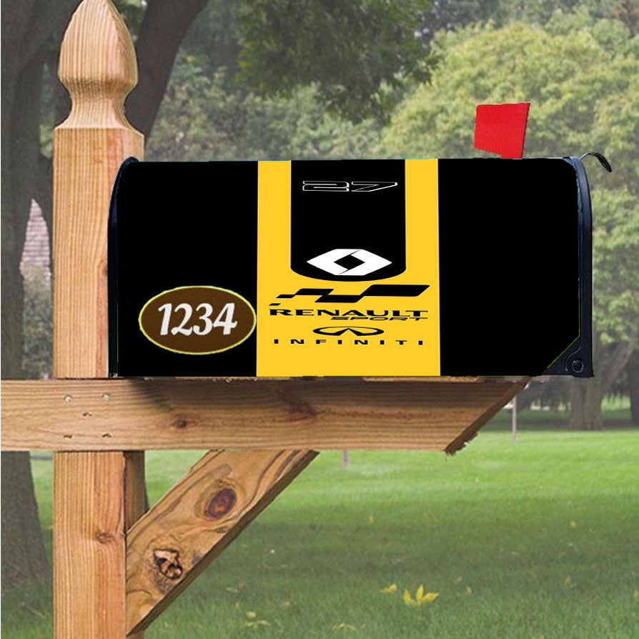 Wonder Woman Gold Logo Magnetic Mailbox Cover 18" x 21" Outdoor Decor
