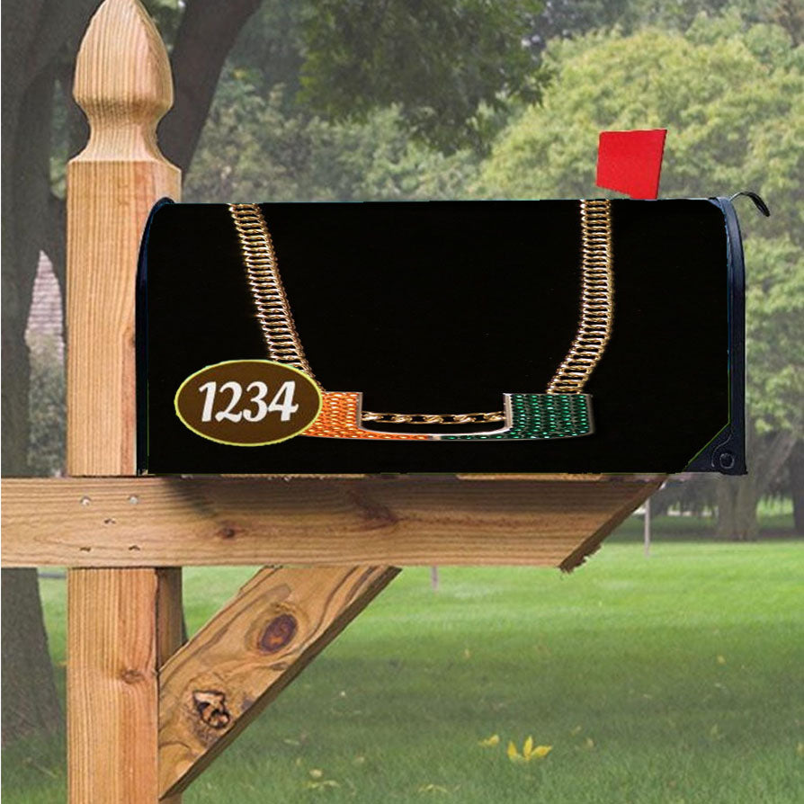 Wonder Woman Gold Logo Magnetic Mailbox Cover 18" x 21" Outdoor Decor
