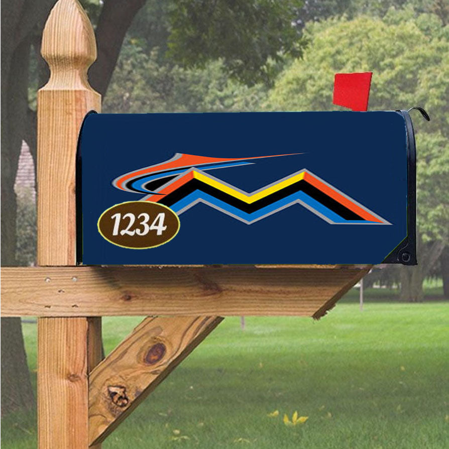 Wonder Woman Gold Logo Magnetic Mailbox Cover 18" x 21" Outdoor Decor