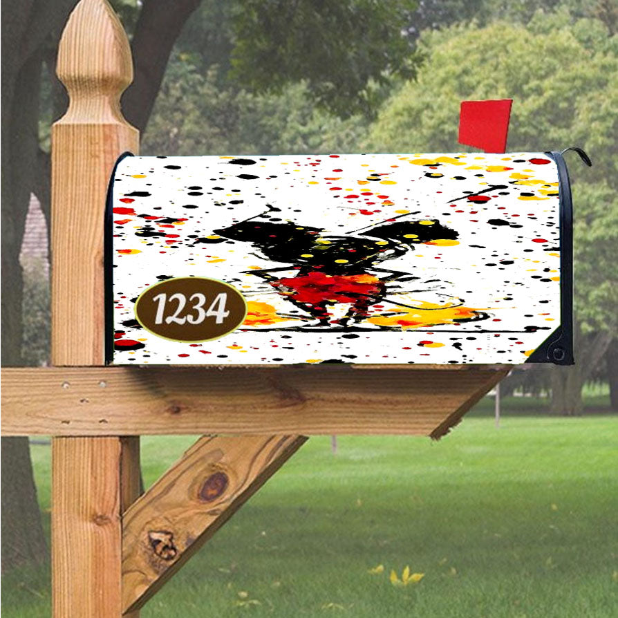 Wonder Woman Gold Logo Magnetic Mailbox Cover 18" x 21" Outdoor Decor