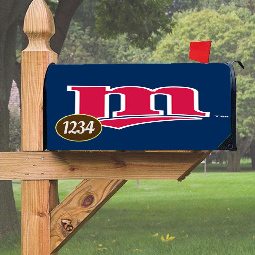 Minnesota Twins Icon Magnetic Mailbox Cover 18" X 21" Outdoor Decor