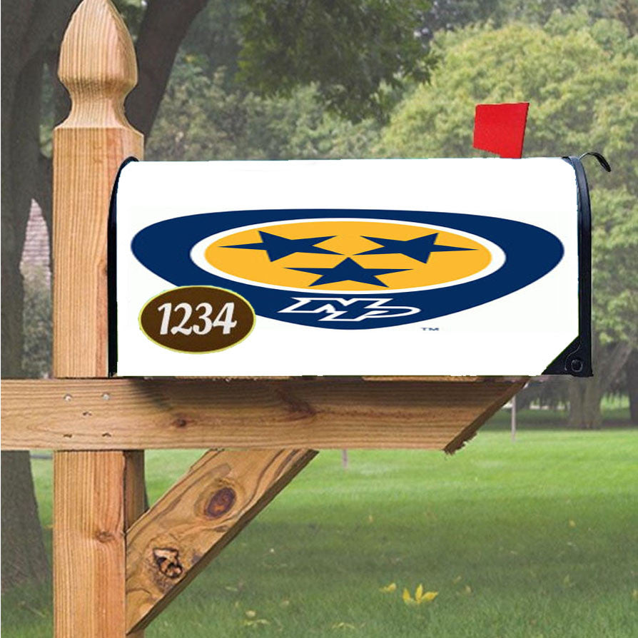 Nashville Predators Np Magnetic Mailbox Cover 18" X 21" Outdoor Decor