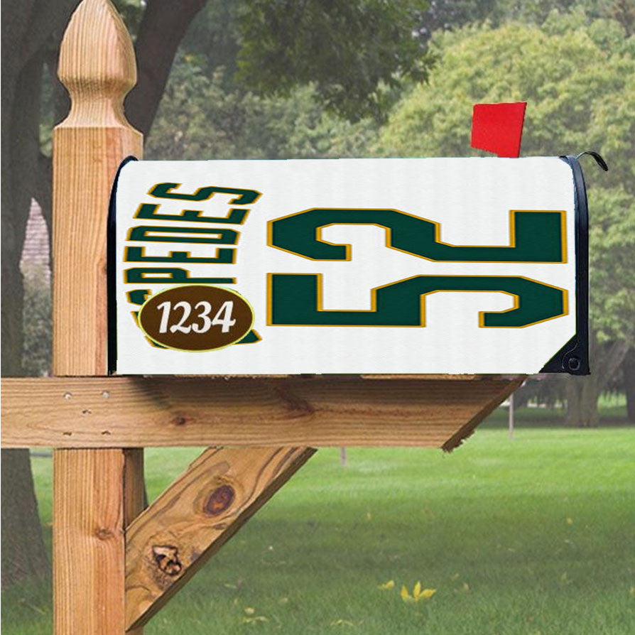 Oakland Athletics Cespedes Magnetic Mailbox Cover 18" X 21" Outdoor Decor