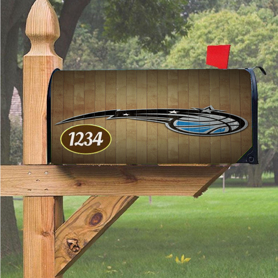 Orlando Magic Logo 2 Magnetic Mailbox Cover 18" X 21" Outdoor Decor