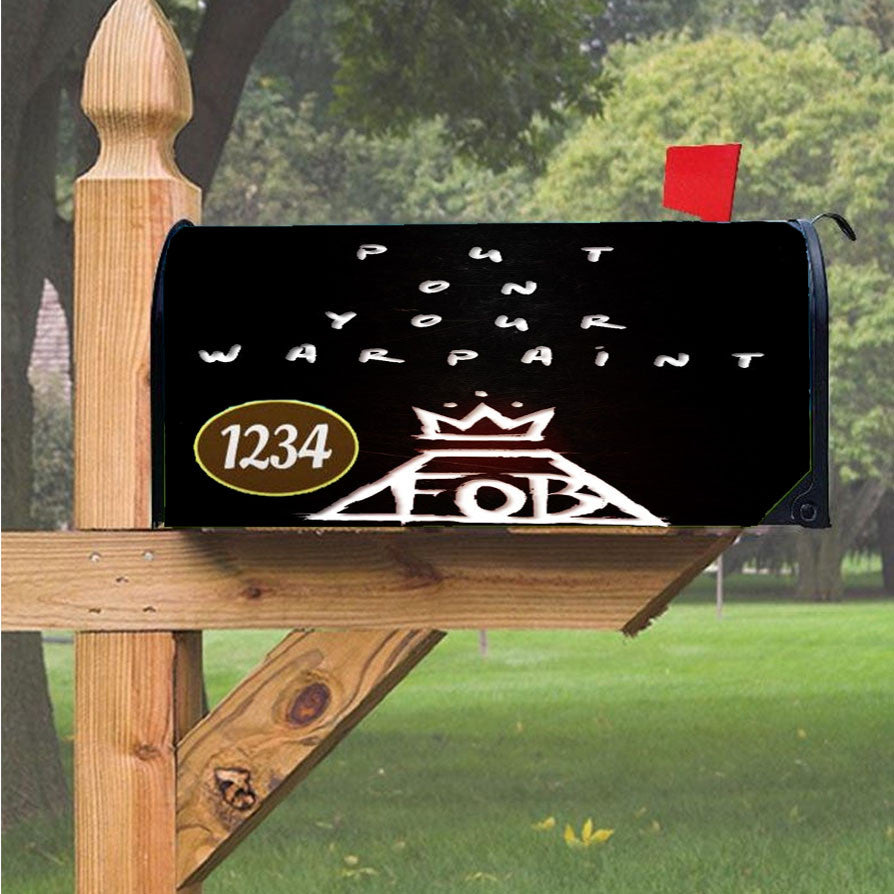 Phoenix Fall Out Boy Magnetic Mailbox Cover 18" X 21" Outdoor Decor