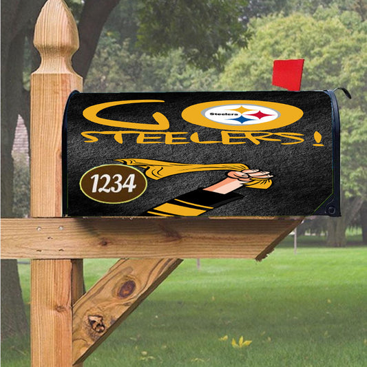 Wonder Woman Gold Logo Magnetic Mailbox Cover 18" x 21" Outdoor Decor