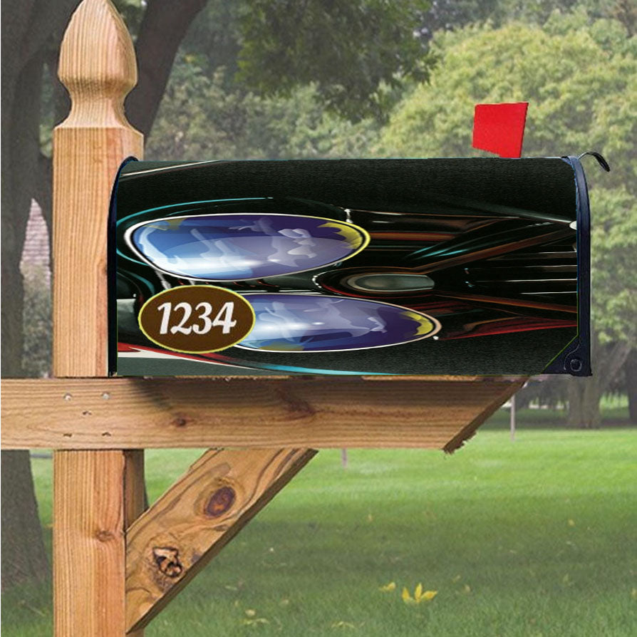 Wonder Woman Gold Logo Magnetic Mailbox Cover 18" x 21" Outdoor Decor