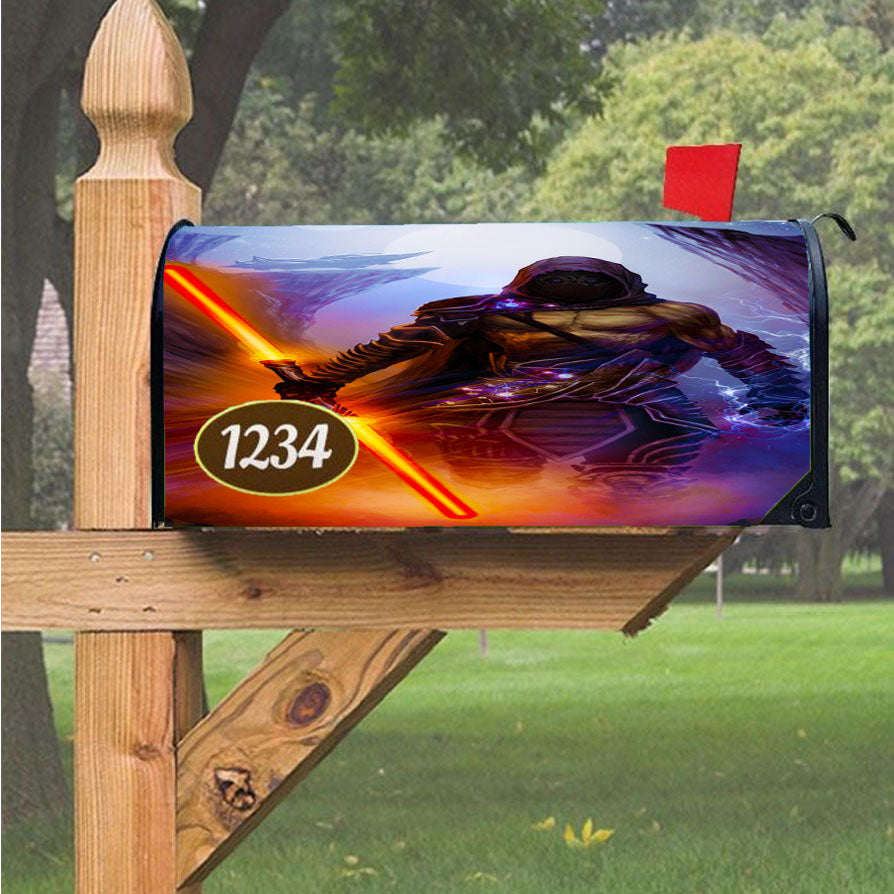 Wonder Woman Gold Logo Magnetic Mailbox Cover 18" x 21" Outdoor Decor