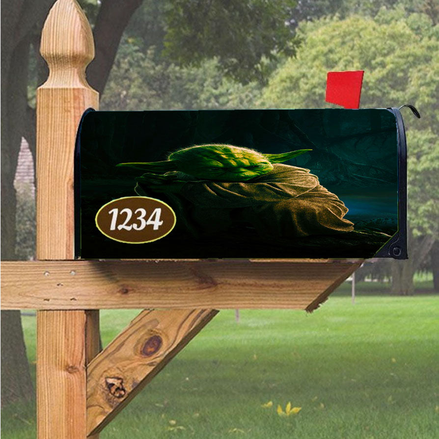 Wonder Woman Gold Logo Magnetic Mailbox Cover 18" x 21" Outdoor Decor