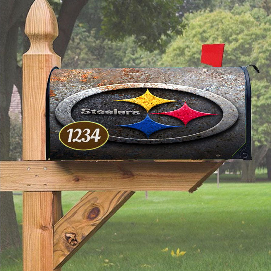 Wonder Woman Gold Logo Magnetic Mailbox Cover 18" x 21" Outdoor Decor