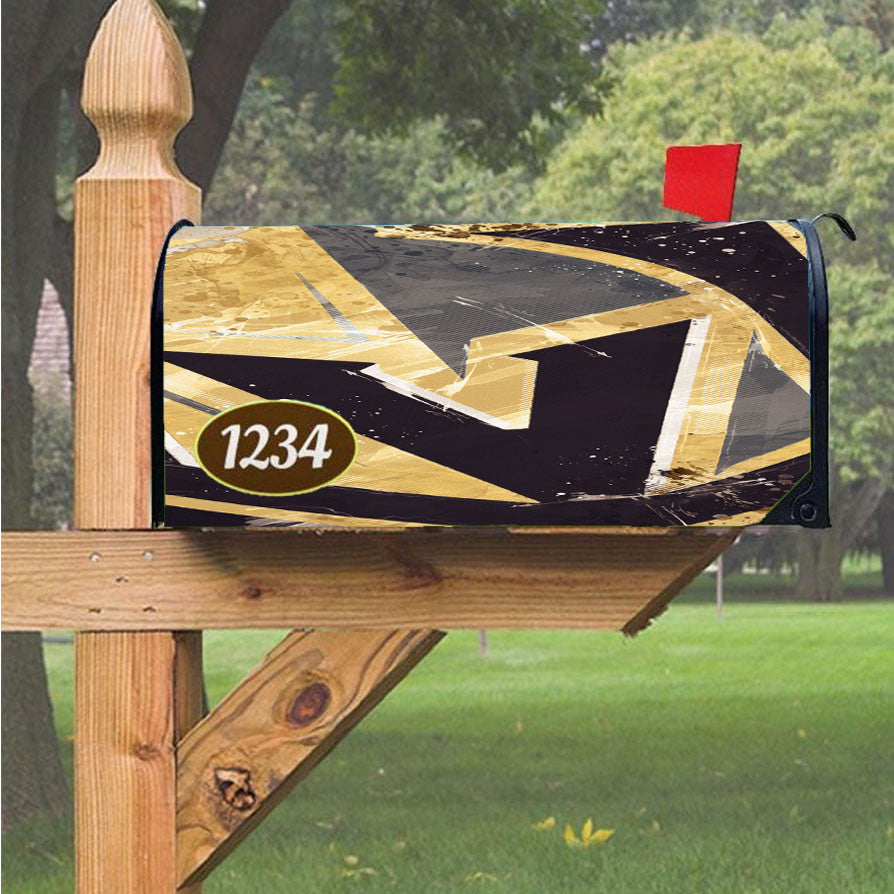 Vegas Golden Knights Art Logo Magnetic Mailbox Cover 18" X 21" Outdoor Decor