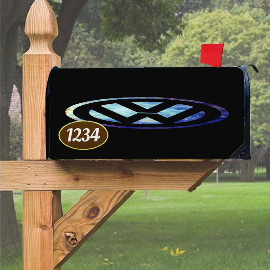 Wonder Woman Gold Logo Magnetic Mailbox Cover 18" x 21" Outdoor Decor