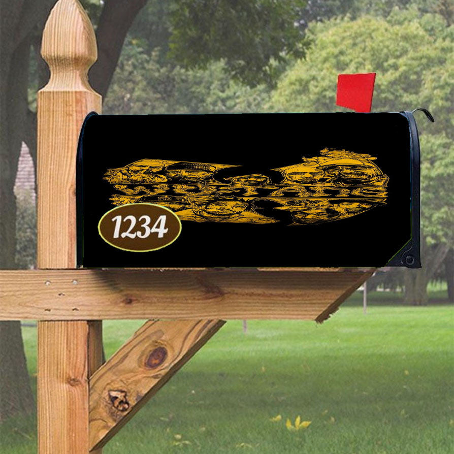 Wu Tang Clan Art Poster Magnetic Mailbox Cover 18" X 21" Outdoor Decor