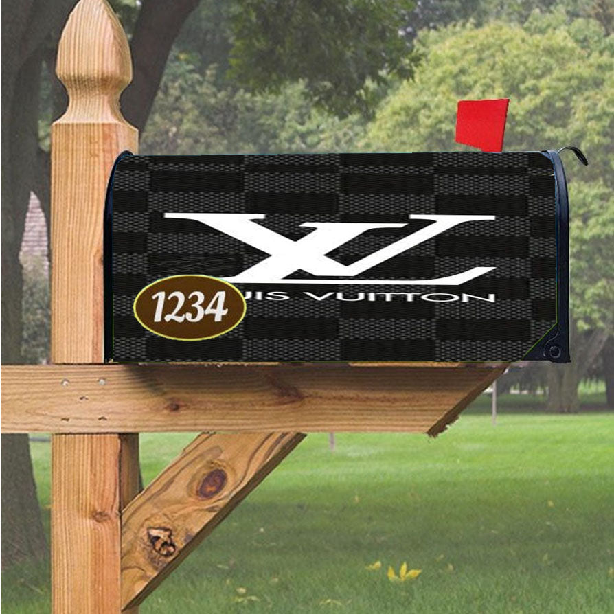 Louis Vuitton 41 Magnetic Mailbox Cover 18" x 21" Outdoor Decor