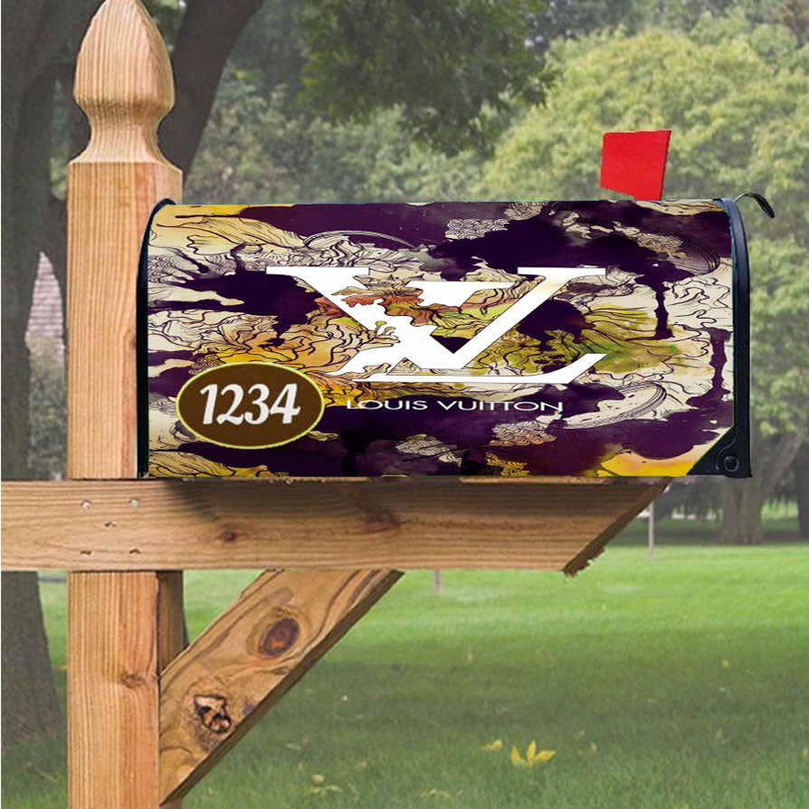 Louis Vuitton Art Lower Amazing Magnetic Mailbox Cover 18" x 21" Outdoor Decor