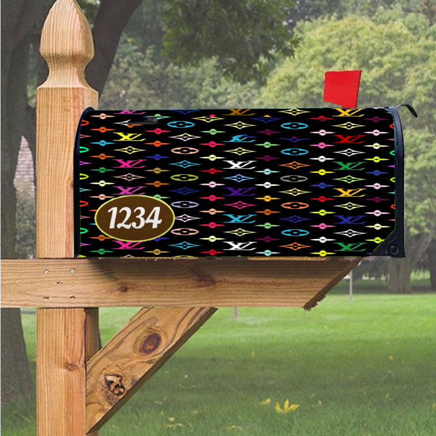 Louis Vuitton Great Brand Magnetic Mailbox Cover 18" x 21" Outdoor Decor