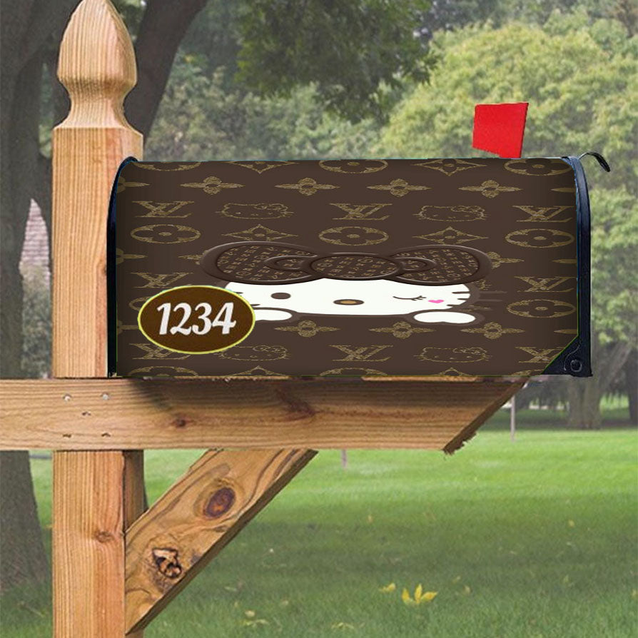 Louis Vuitton Mickey Mouse Magnetic Mailbox Cover 18" x 21" Outdoor Decor