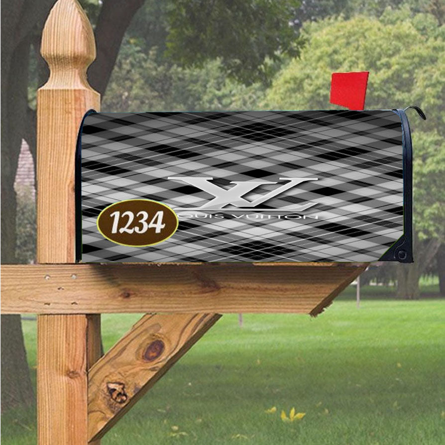 Louis Vuitton Taille Elle Magnetic Mailbox Cover 18" x 21" Outdoor Decor
