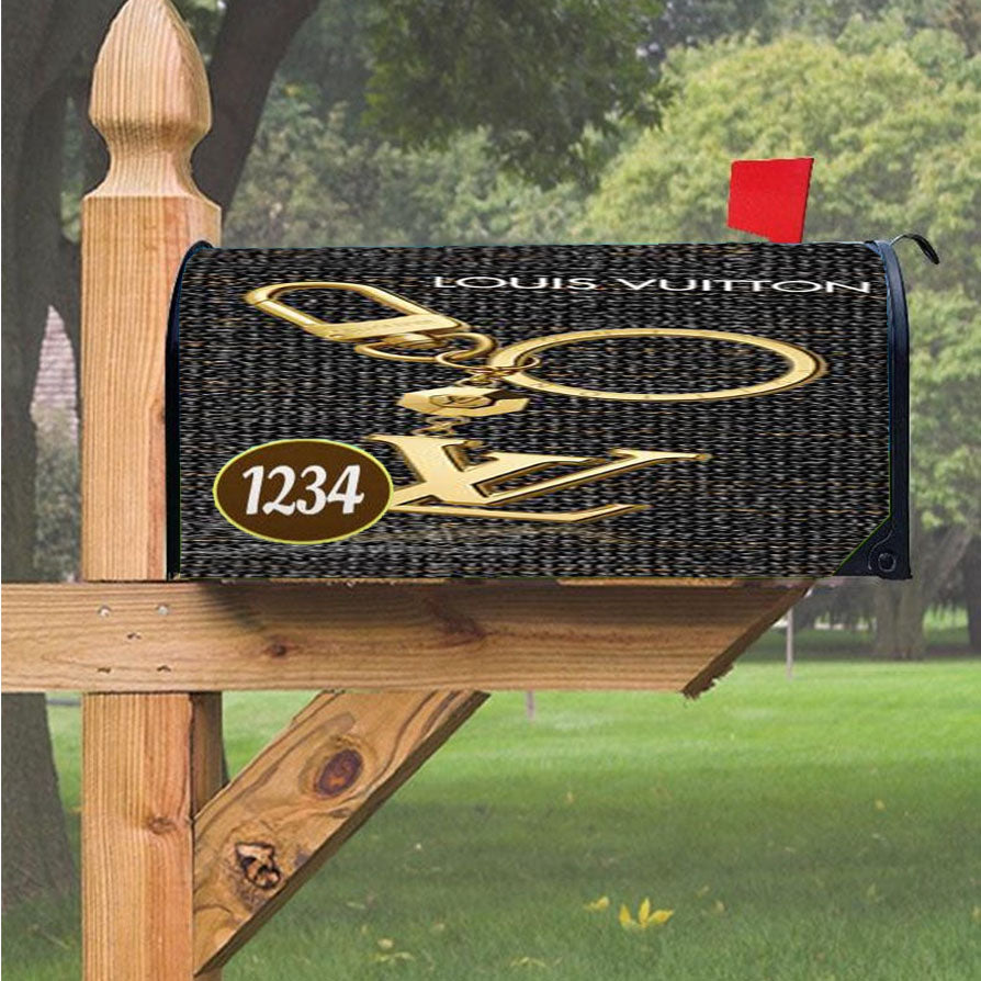 Louis Vuitton W4793 Magnetic Mailbox Cover 18" x 21" Outdoor Decor