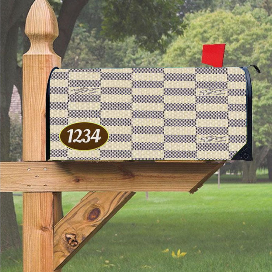 Louis Vuitton X4830 Magnetic Mailbox Cover 18" x 21" Outdoor Decor