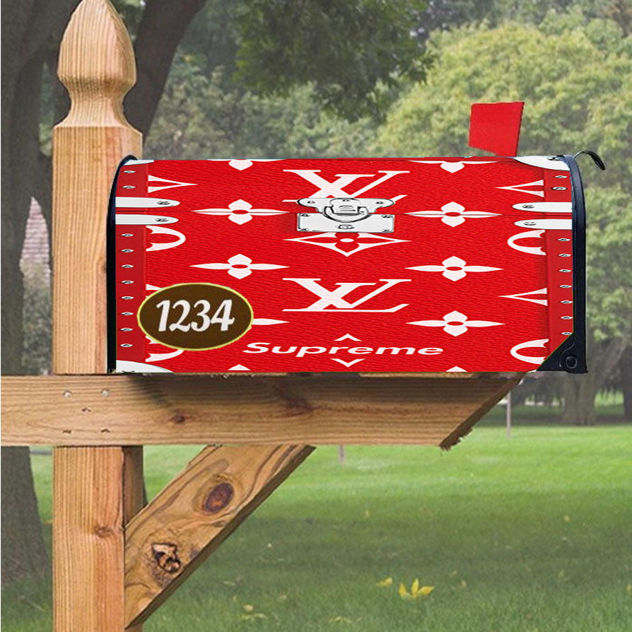 Supreme Louis Vuitton Eye Trunk Magnetic Mailbox Cover 18" x 21" Outdoor Decor