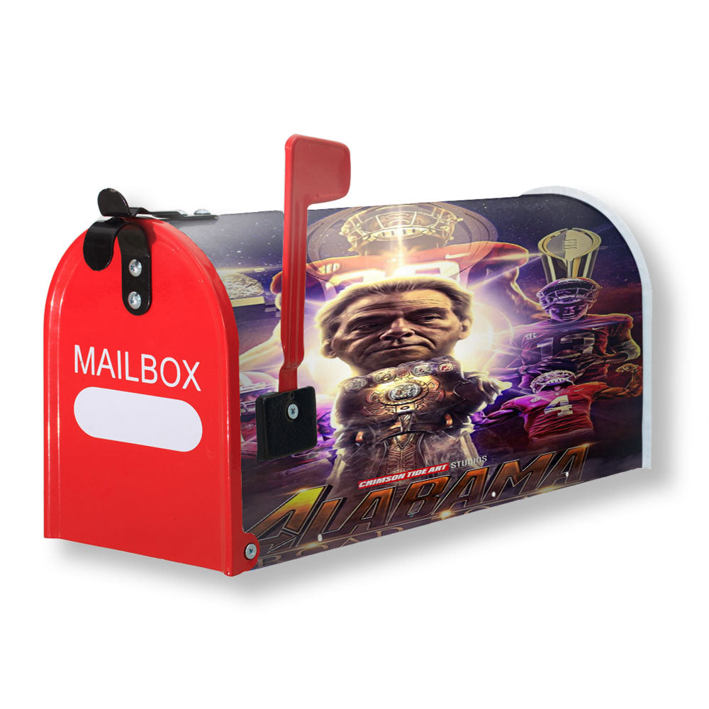 Alabama Football Poster Magnetic Mailbox Cover - 18.0" x 21.0"