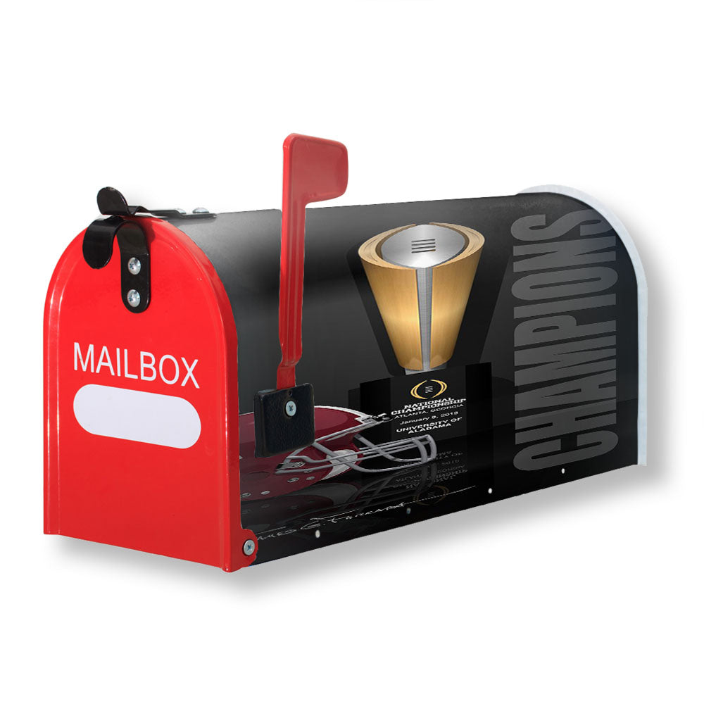 Alabama National Champions Wallpaper Magnetic Mailbox Cover - 18.0" x 21.0"