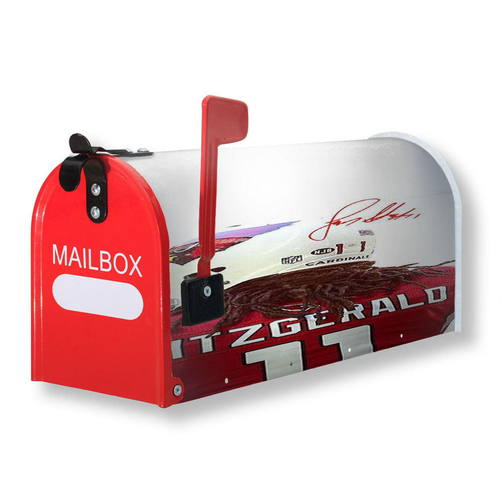 Arizona Cardinals Larry Fitzgerald Magnetic Mailbox Cover - 18.0" x 21.0"