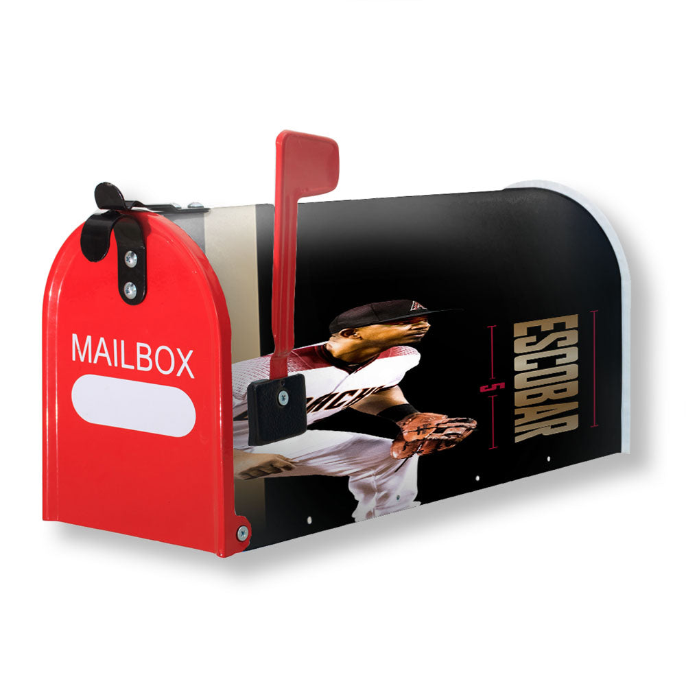 Arizona Diamondbacks Escobar Magnetic Mailbox Cover - 18.0" x 21.0"