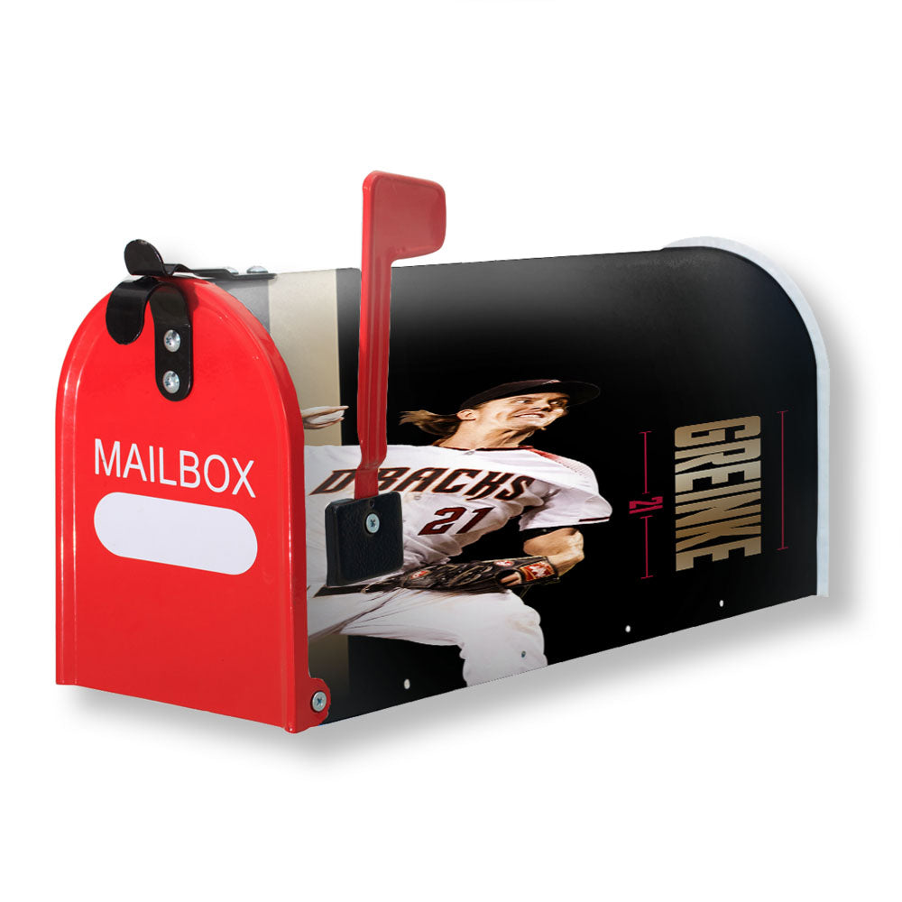 Arizona Diamondbacks Greinke Magnetic Mailbox Cover - 18.0" x 21.0"