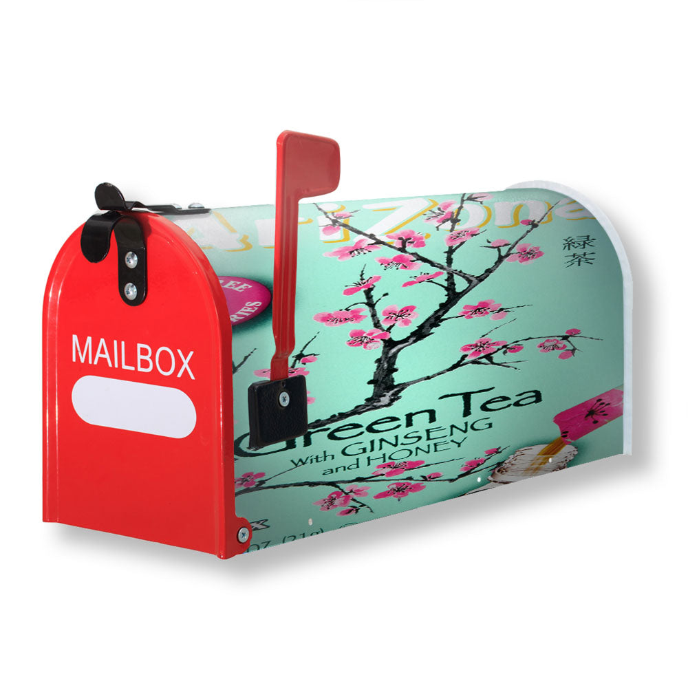 Arizona Green Tea With Ginseng And Honey Magnetic Mailbox Cover - 18.0" x 21.0"