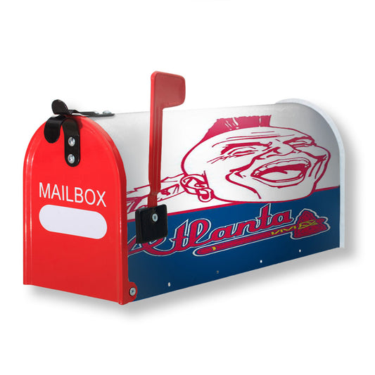 Atlanta Braves 3 Magnetic Mailbox Cover 18" x 21" Outdoor Decor