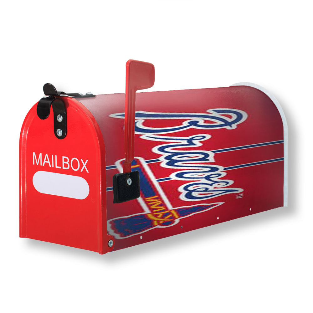 Atlanta Braves Jersey Logo Magnetic Mailbox Cover - 18.0" x 21.0"
