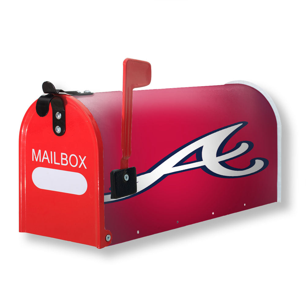 Atlanta Braves Logo Magnetic Mailbox Cover - 18.0" x 21.0"