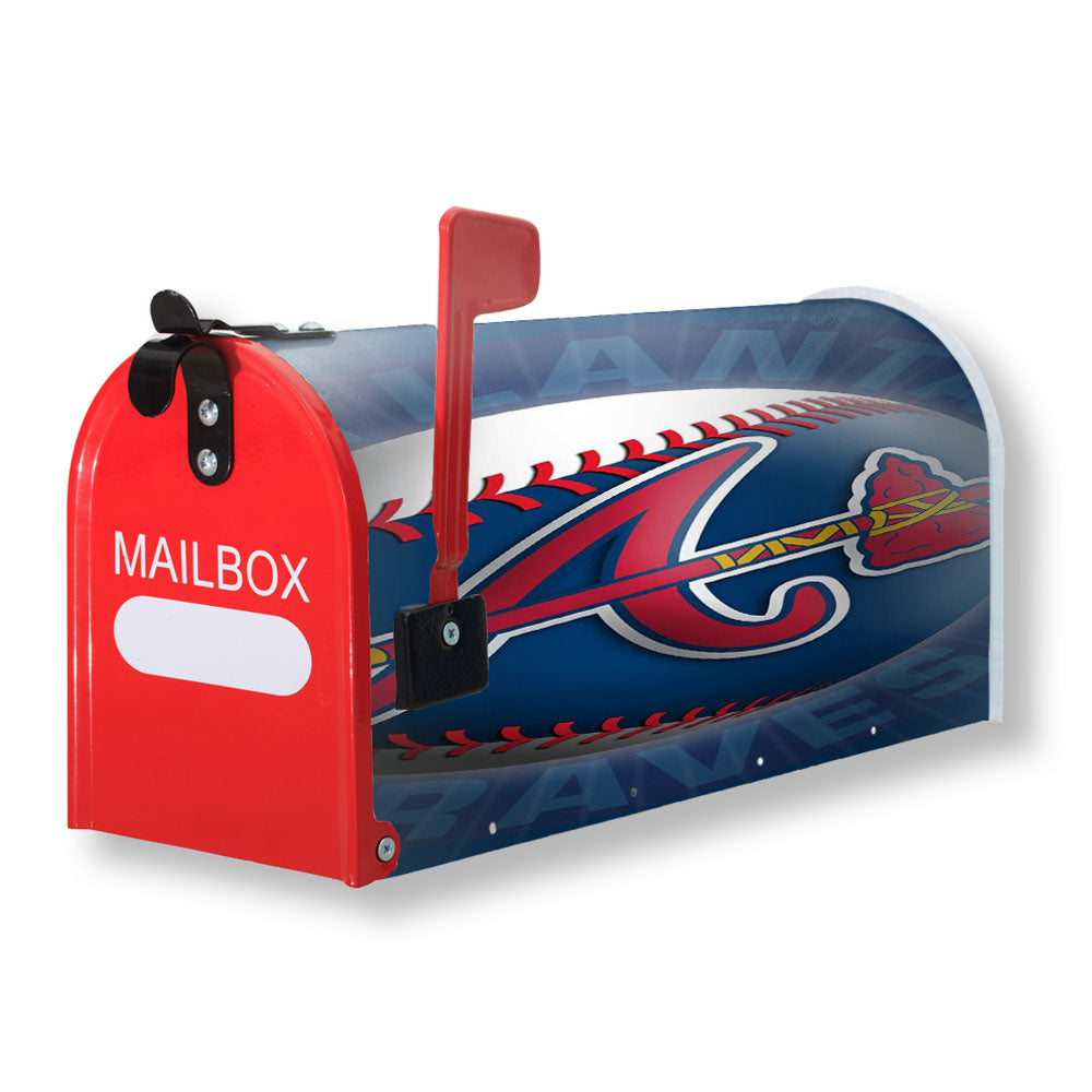 Atlanta Braves Softball Logo Magnetic Mailbox Cover - 18.0" x 21.0"