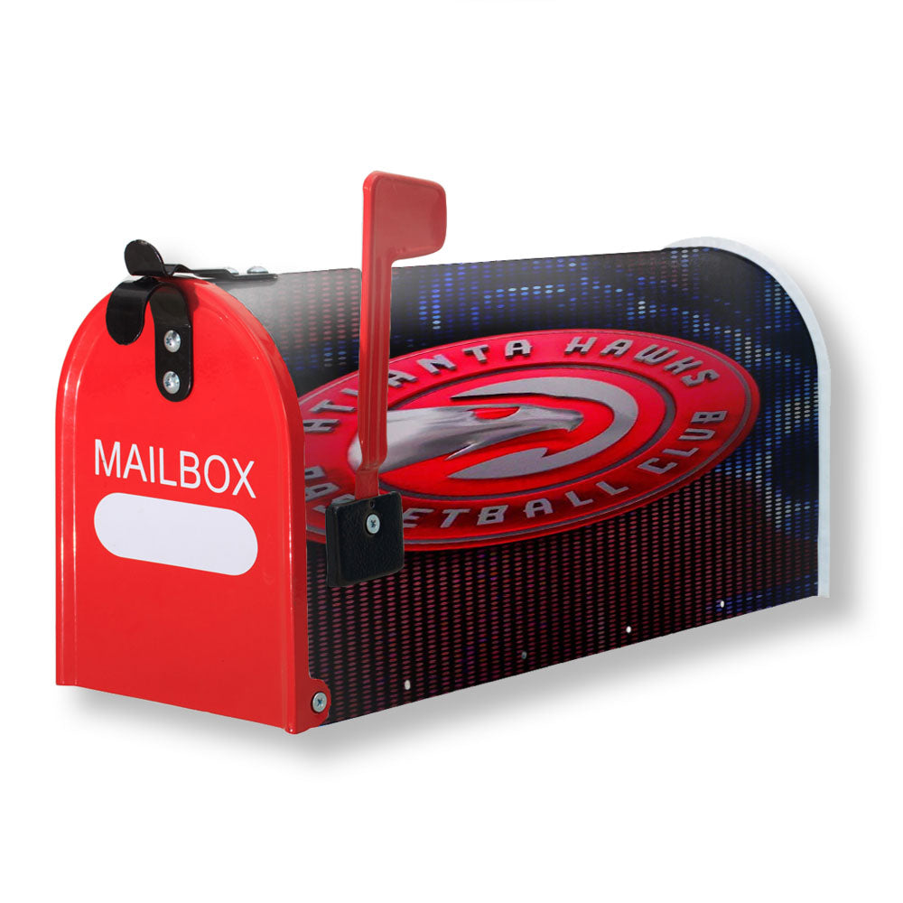 Atlanta Hawks Emblem Logo Magnetic Mailbox Cover - 18.0" x 21.0"