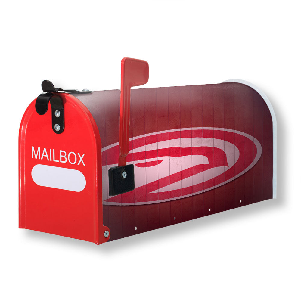 Atlanta Hawks Hardwood 2 Magnetic Mailbox Cover - 18.0" x 21.0"
