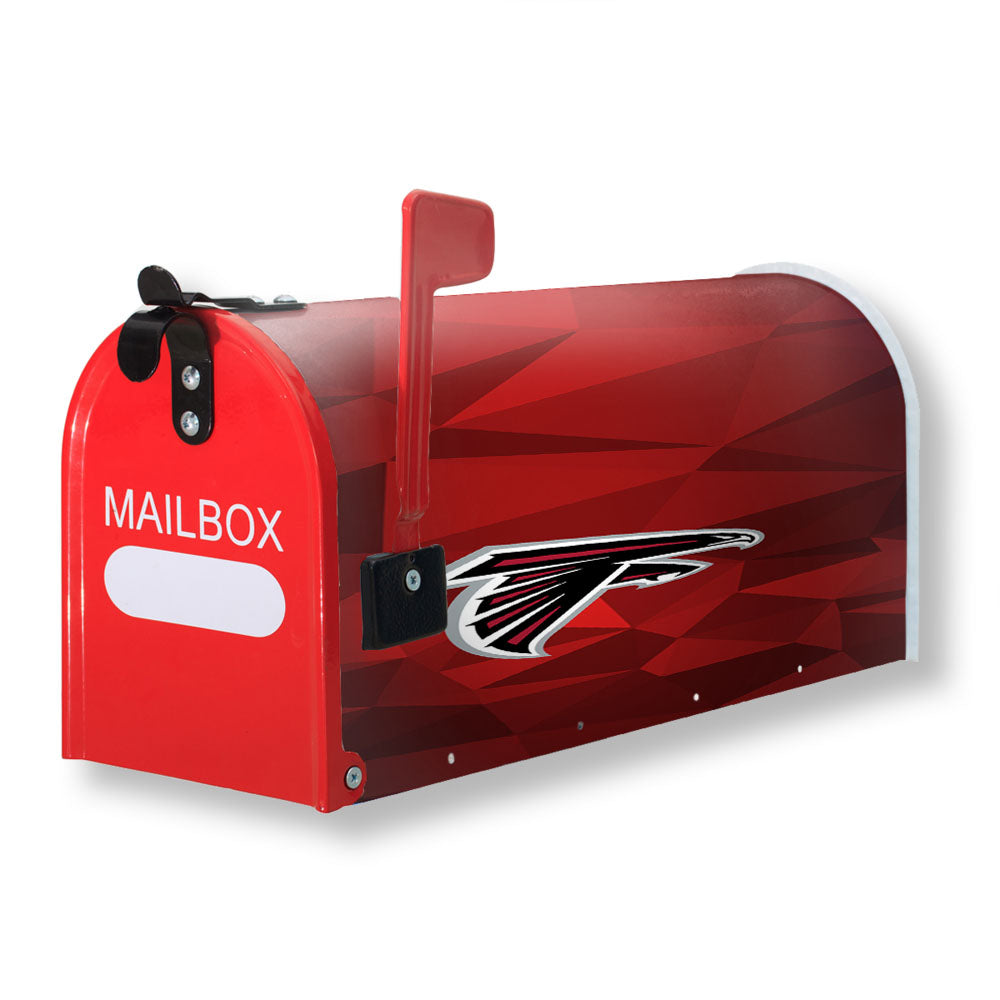 Atlanta Super Bowl Li Geometric Magnetic Mailbox Cover - 18.0" x 21.0"