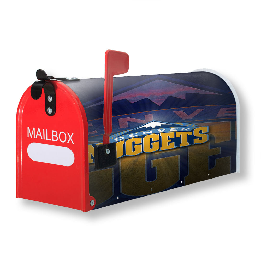 Awesome Denver Nuggets Basketball Team Logo Magnetic Mailbox Cover - 18.0" x 21.0"