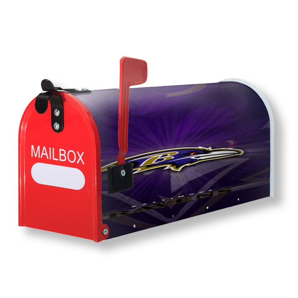 Baltimore Ravens Magnetic Mailbox Cover - 18.0" x 21.0"