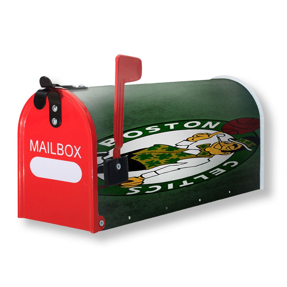 Basket Ball Boston Celtic Magnetic Mailbox Cover - 18.0" x 21.0"