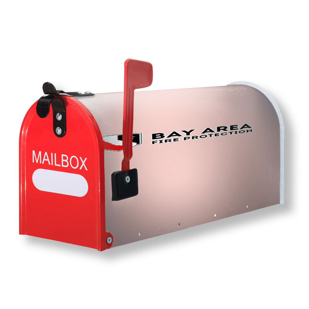 Bay Area Gothic San Jose Oakland Pink Magnetic Mailbox Cover - 18.0" x 21.0"