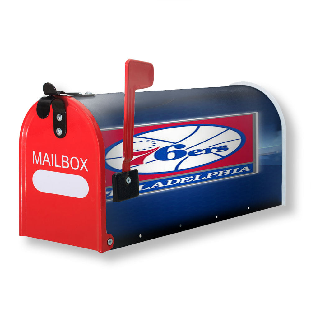Beautiful Philadelphia 76Ers Magnetic Mailbox Cover - 18.0" x 21.0"