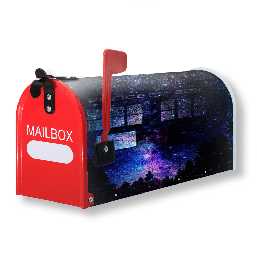 Bluetardis Tenth Doctor Dr Who In Space Magnetic Mailbox Cover - 18.0" x 21.0"